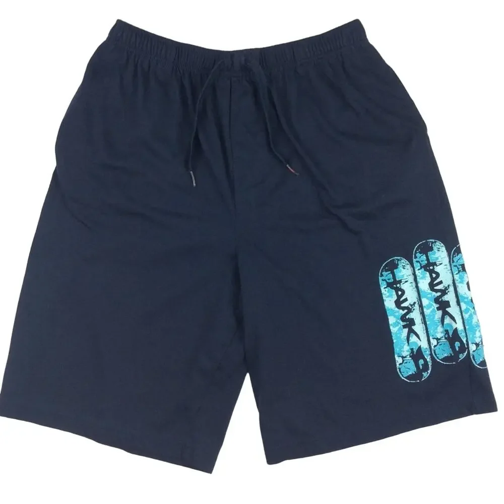 Tony Hawk Boy’s Sleep Shorts Navy Blue Youth XL